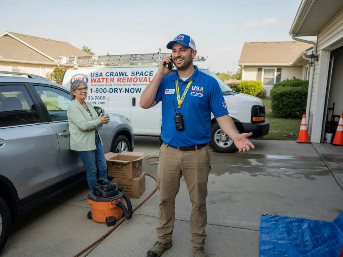 Crawl Space Water Removal Glandorf, OH FAQs